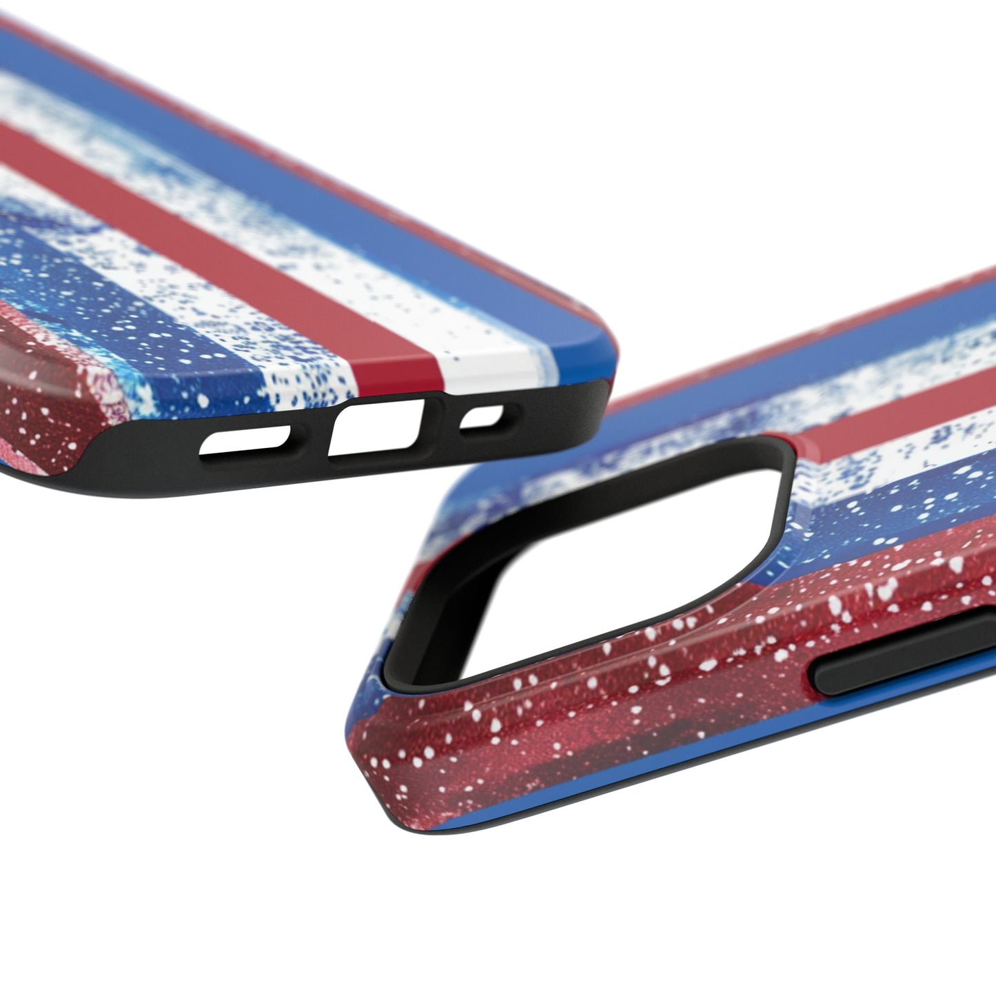 Patriotic Stripes Impact-Resistant Phone Case