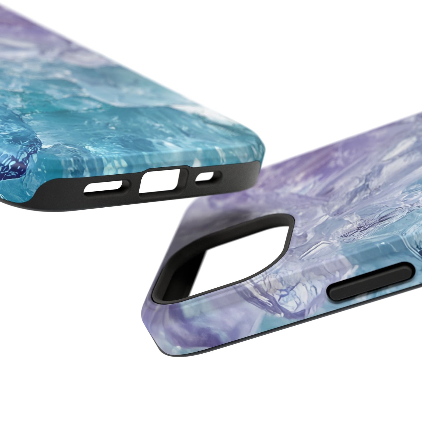 Crystal-Patterned Impact-Resistant Phone Case | Stylish Protection for Adventurers