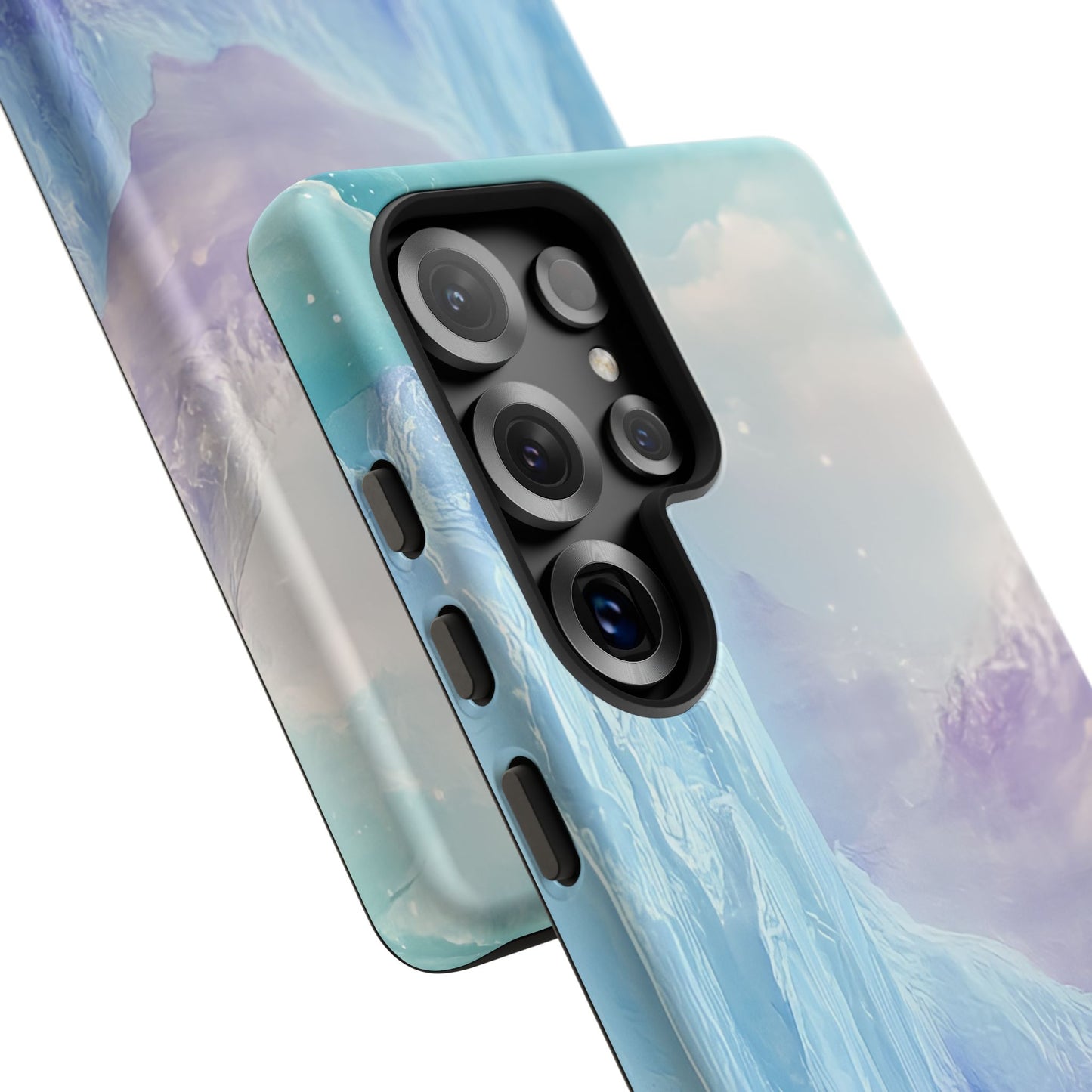 Artistic Phone Case with Iceberg Design