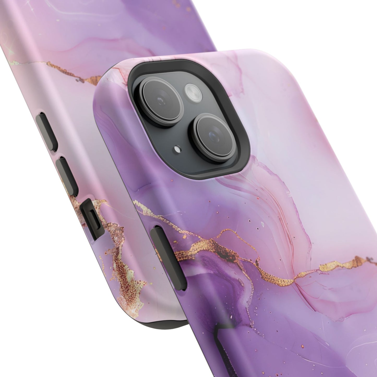 Elegant Purple Marble iPhone Case
