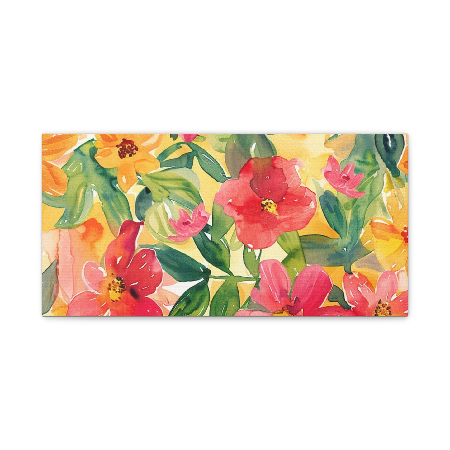 Floral Matte Canvas