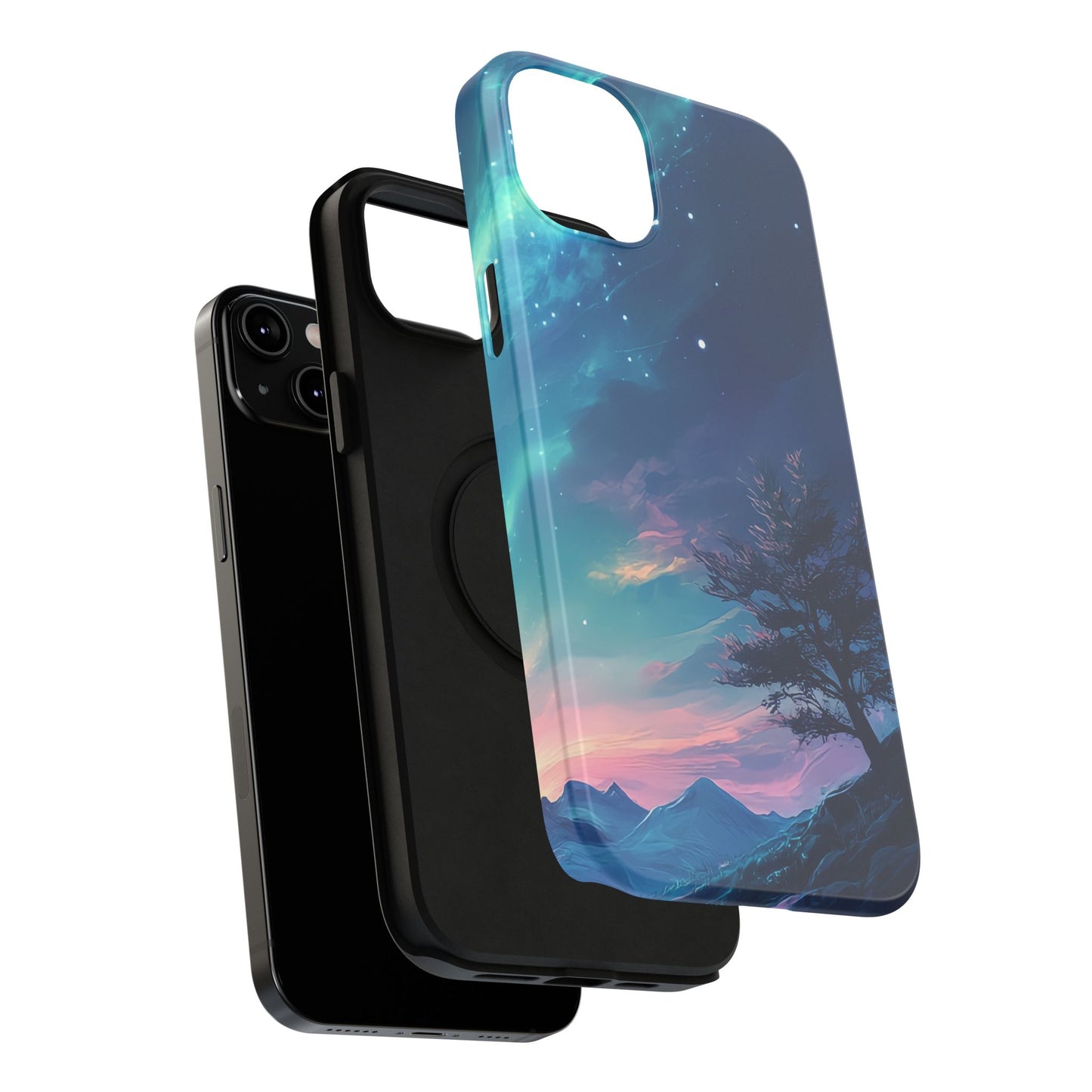 Stunning Galaxy Tree Impact-Resistant Phone Case
