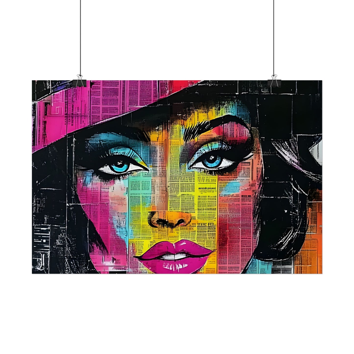 Poster Print Retro Pop Culture Woman 10