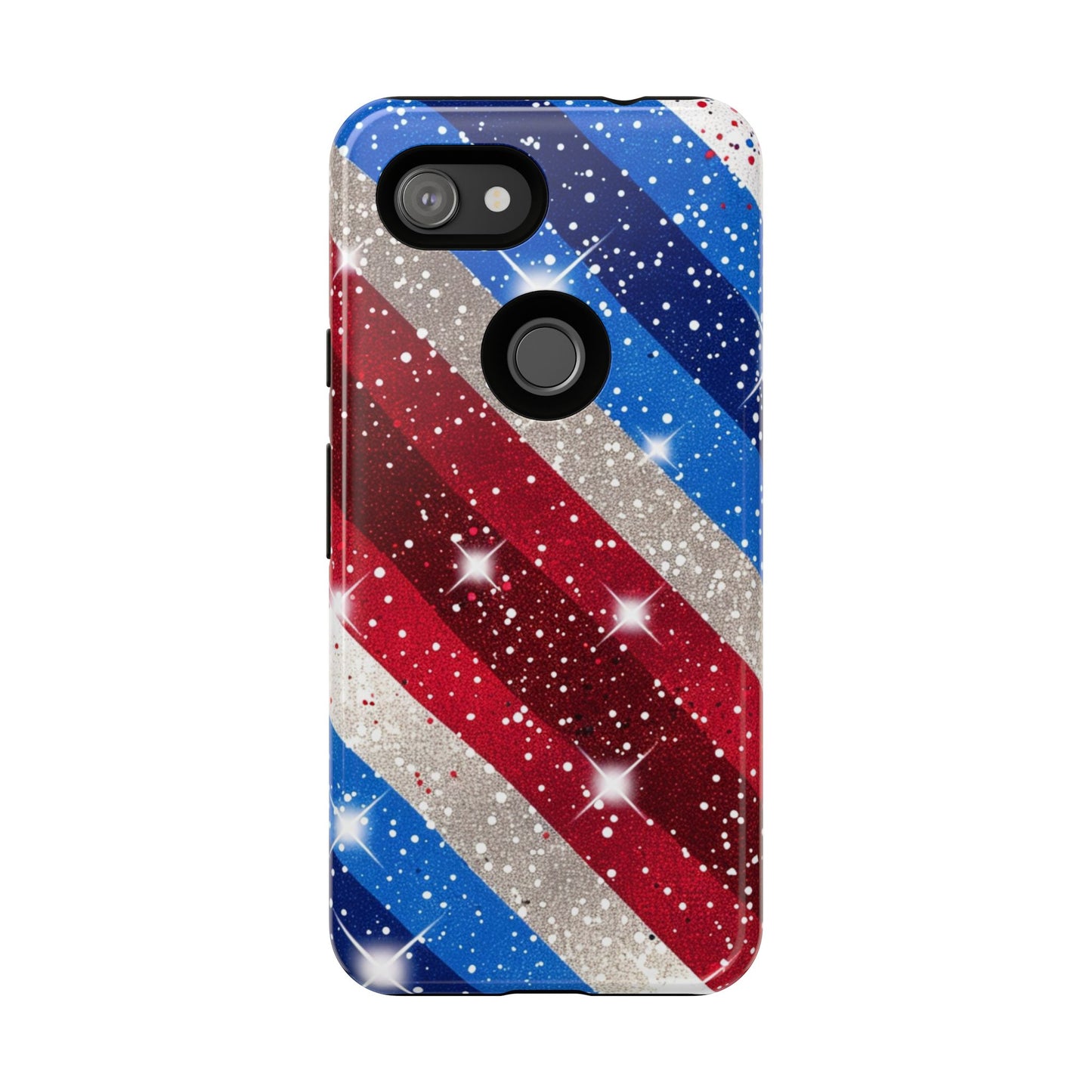 Glittery Patriotic Phone Case - Tough Cases