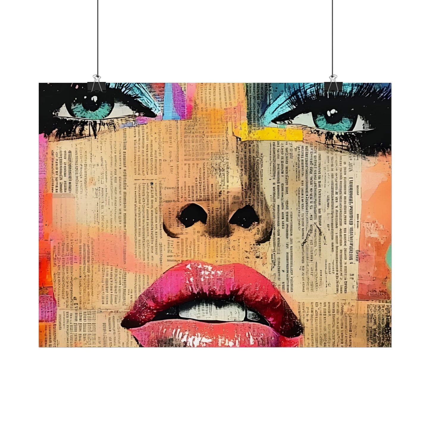 Retro Pop Culture Woman 12 , wall art, Art lovers poster