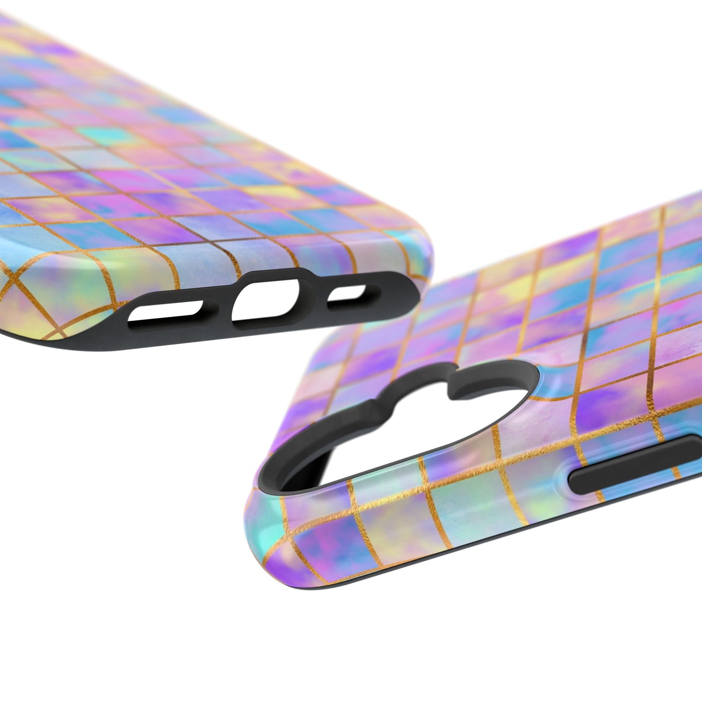 Colorful Mosaic Impact-Resistant Phone Case