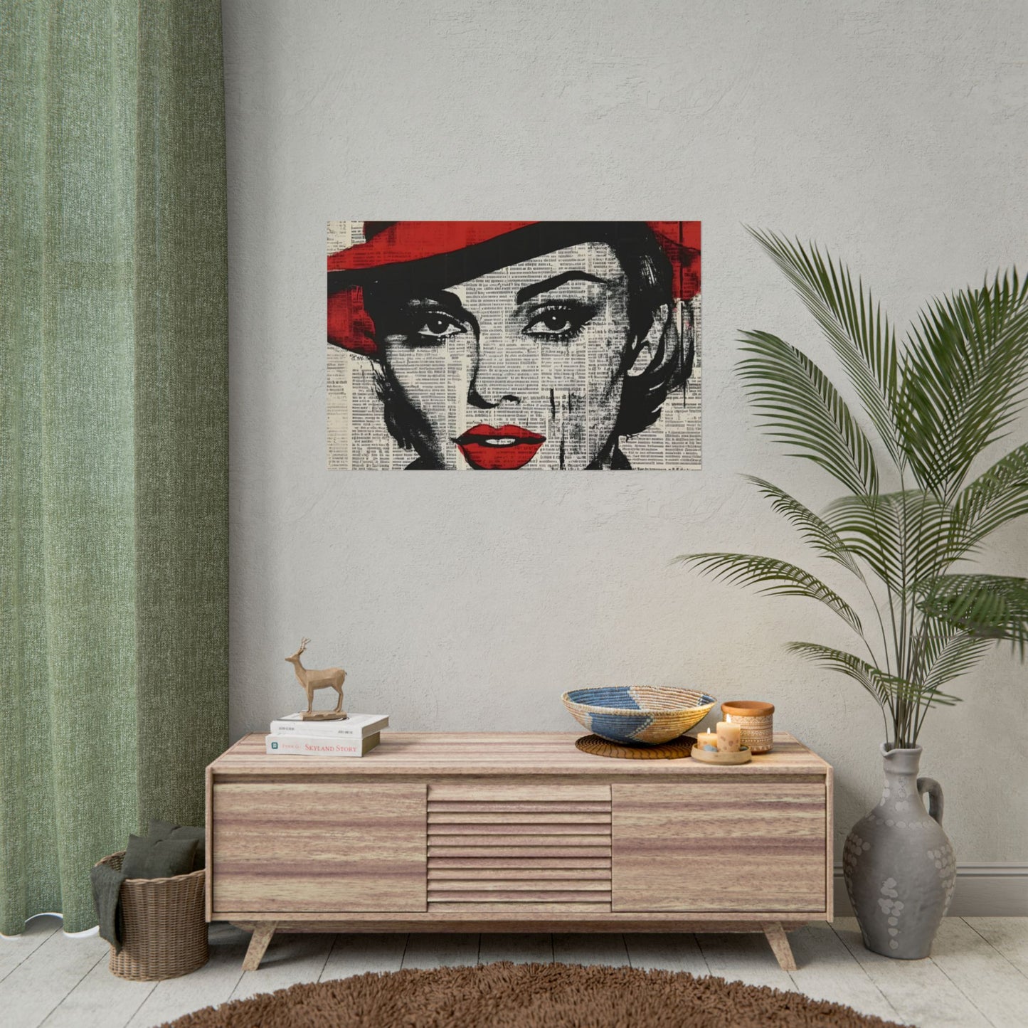 Retro Pop Culture Poster 3- Fashion Inspiration, Retro Wall Art