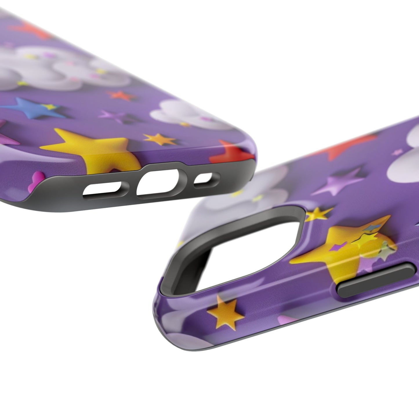 Colorful Cloud & Star Phone Case