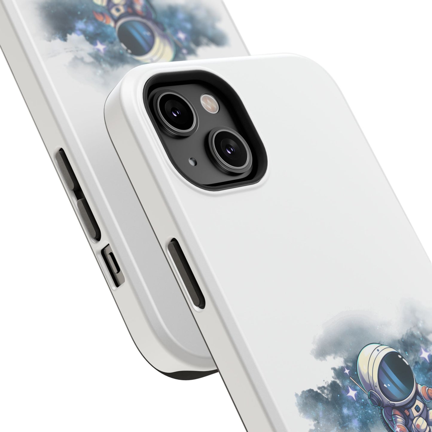 Astronaut Phone Case - "Houston, Please Call My Mom" Impact-Resistant Cover for Space Lovers