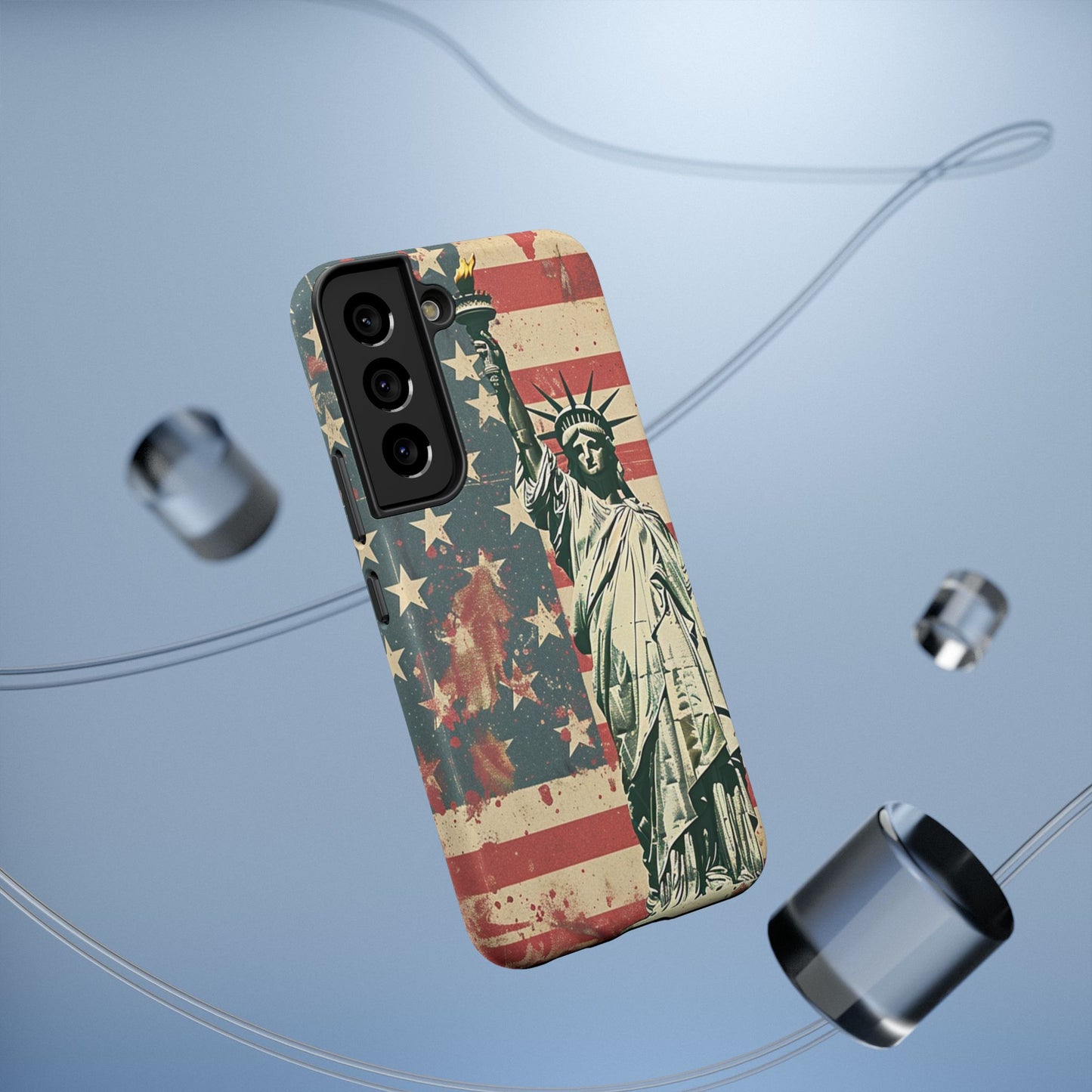 Liberty-Inspired Phone Case - Patriotic Design