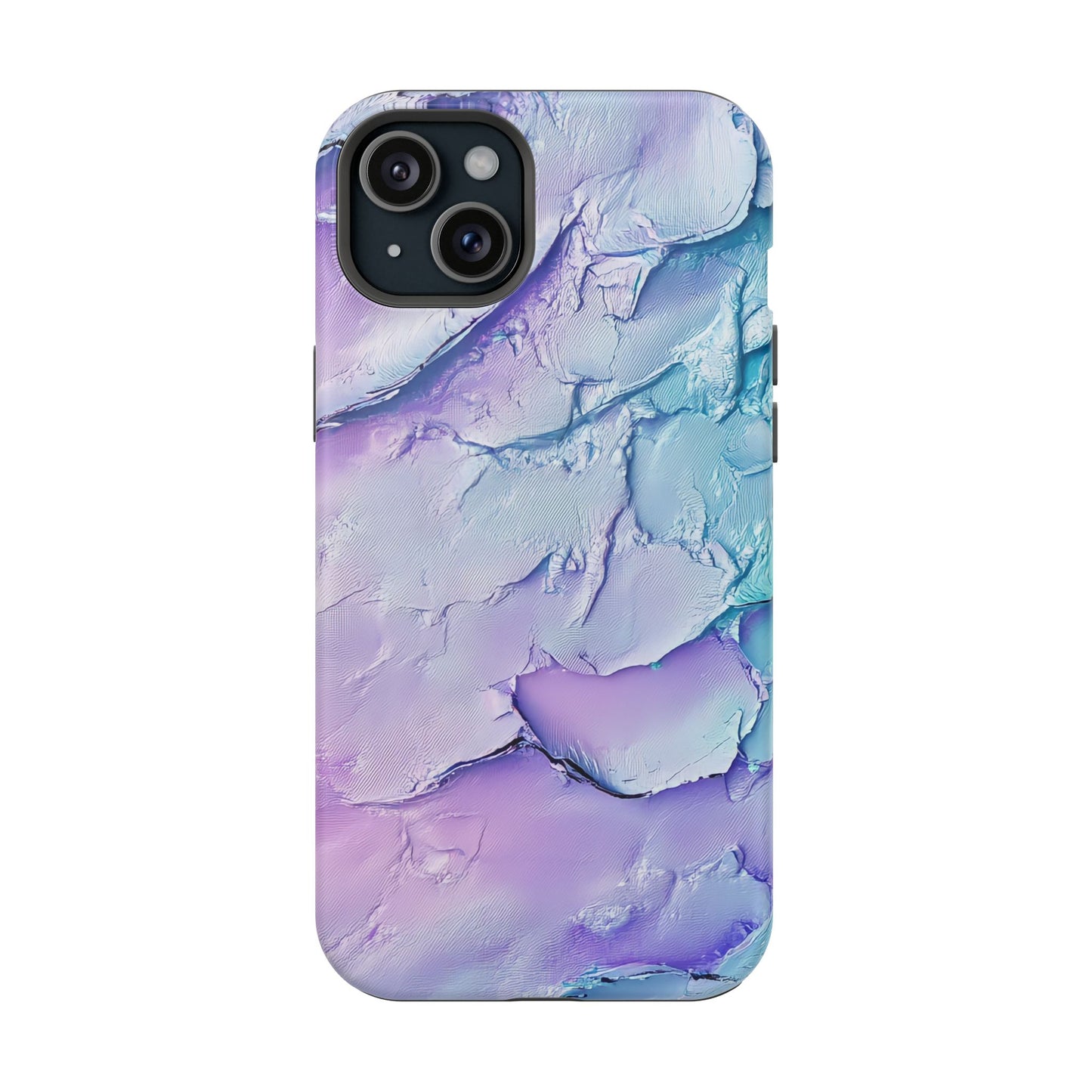 Vibrant Impact-Resistant Phone Case - Colorful Texture Design