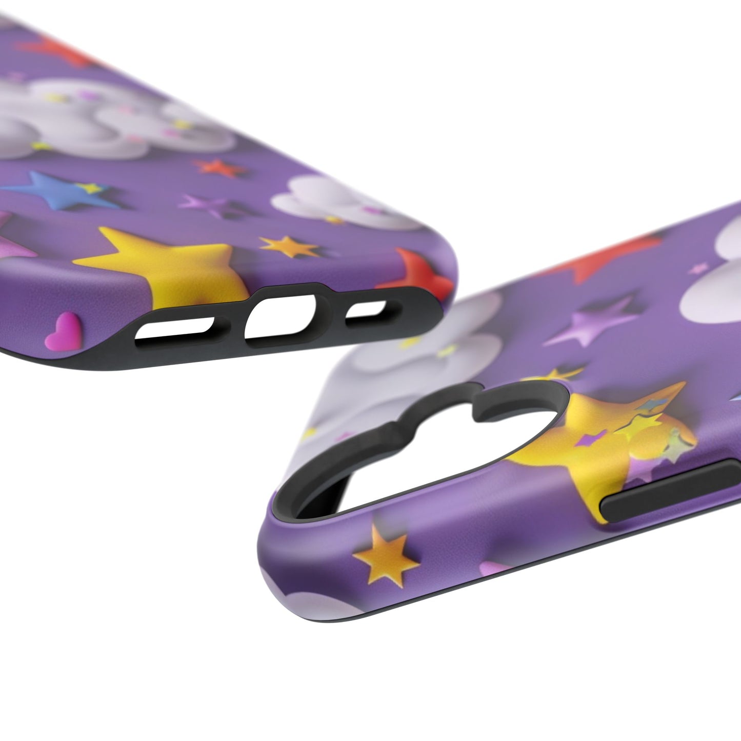 Colorful Cloud & Star Phone Case