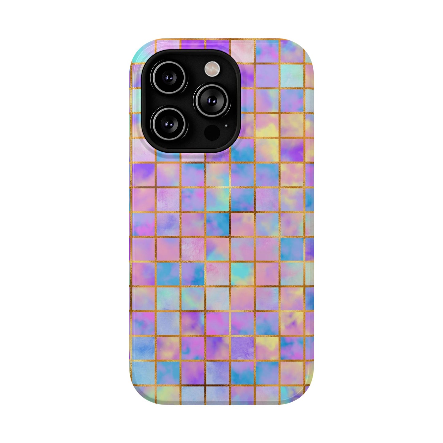 Colorful Mosaic Impact-Resistant Phone Case