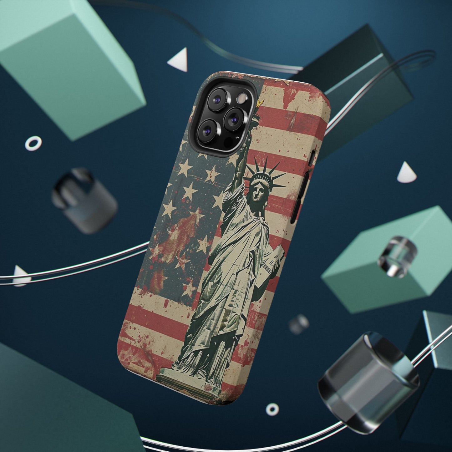 Liberty-Inspired Phone Case - Patriotic Design