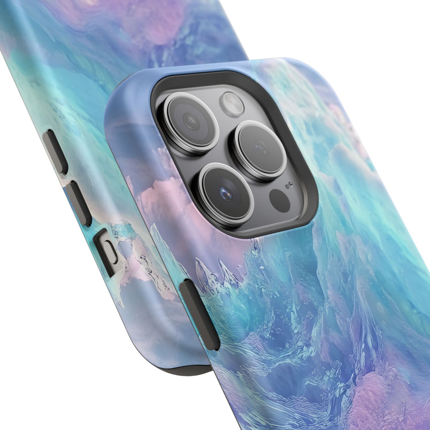Phone Case - Colorful Abstract Waves Design