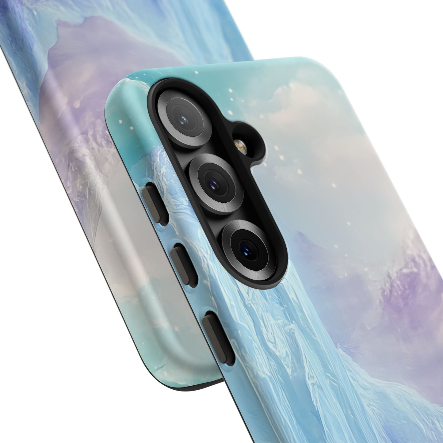 Artistic Phone Case with Iceberg Design