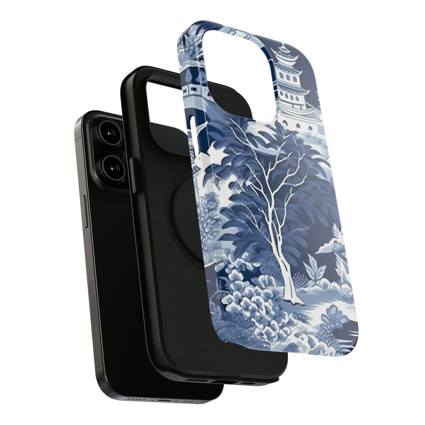 Elegant Blue Landscape Phone Case