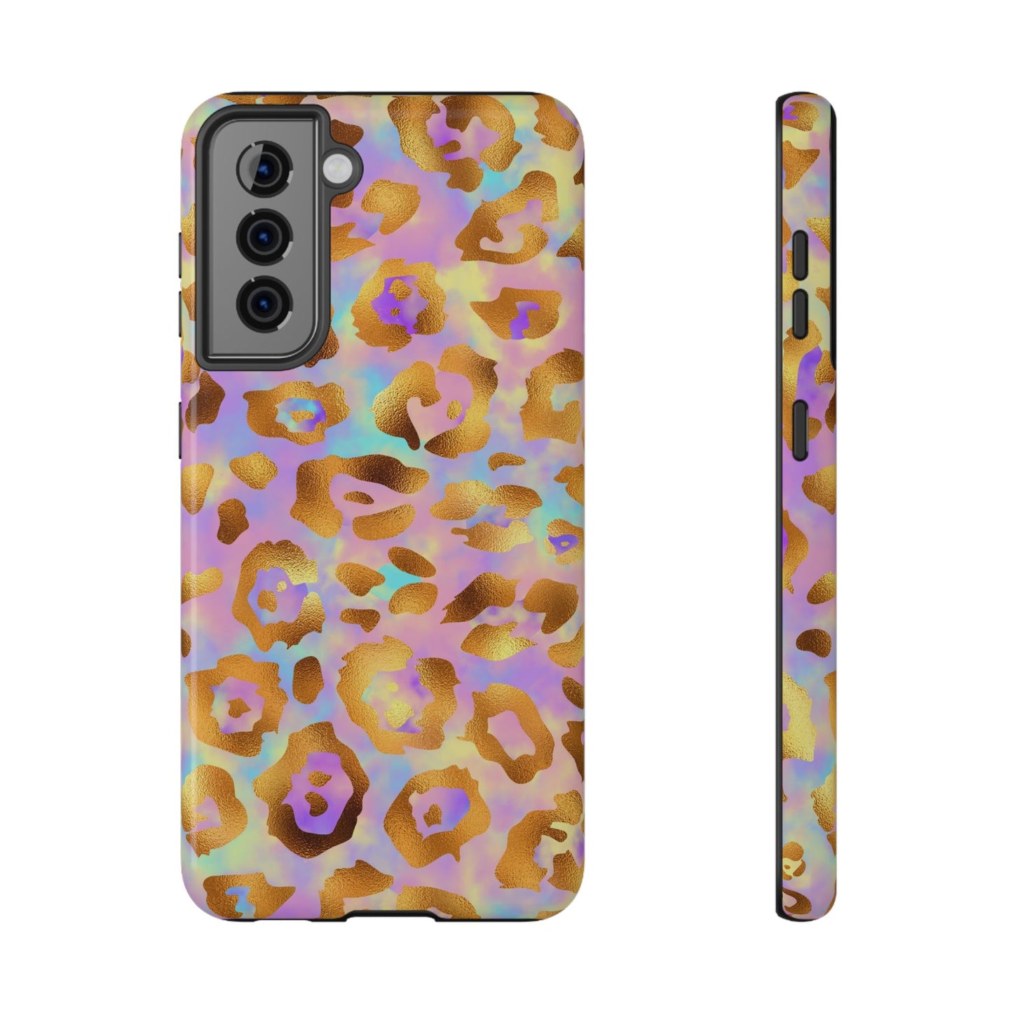 Leopard Print Impact-Resistant Phone Case