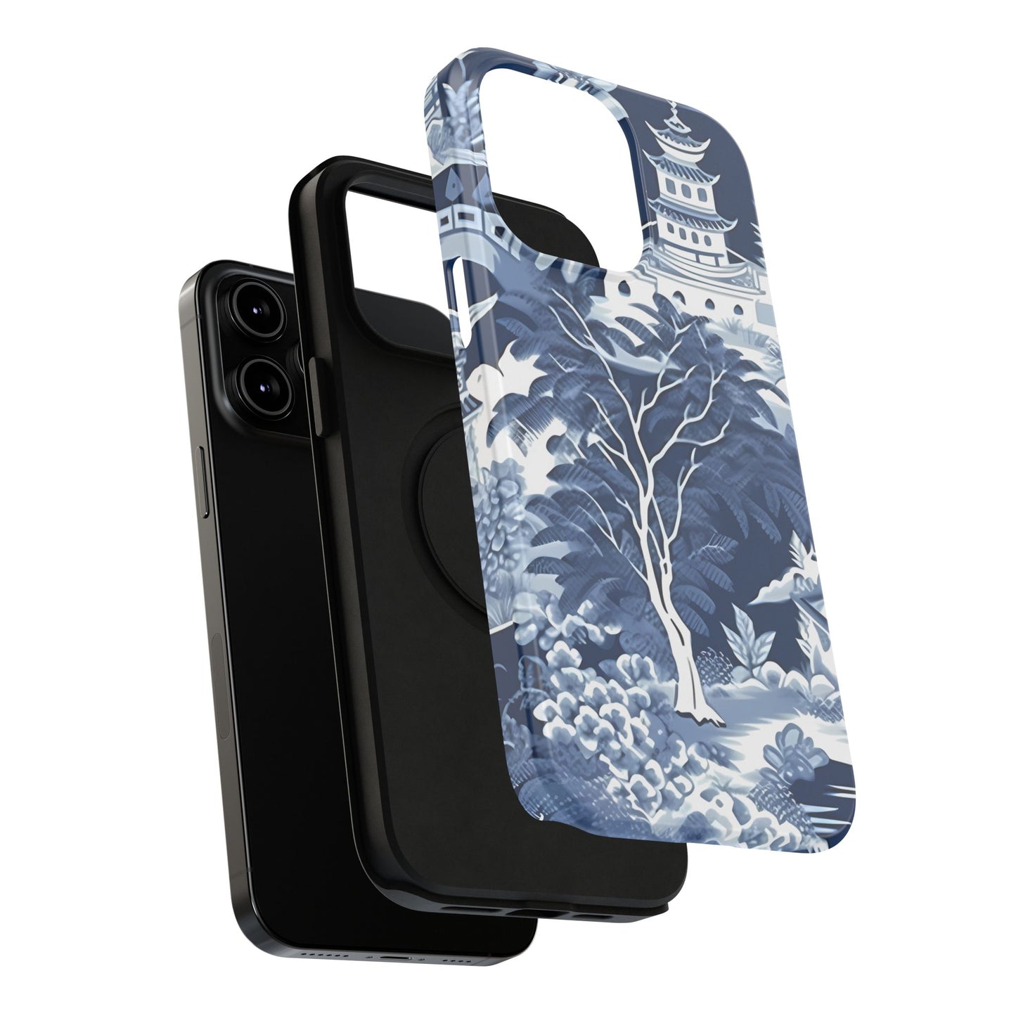 Elegant Blue Landscape Phone Case