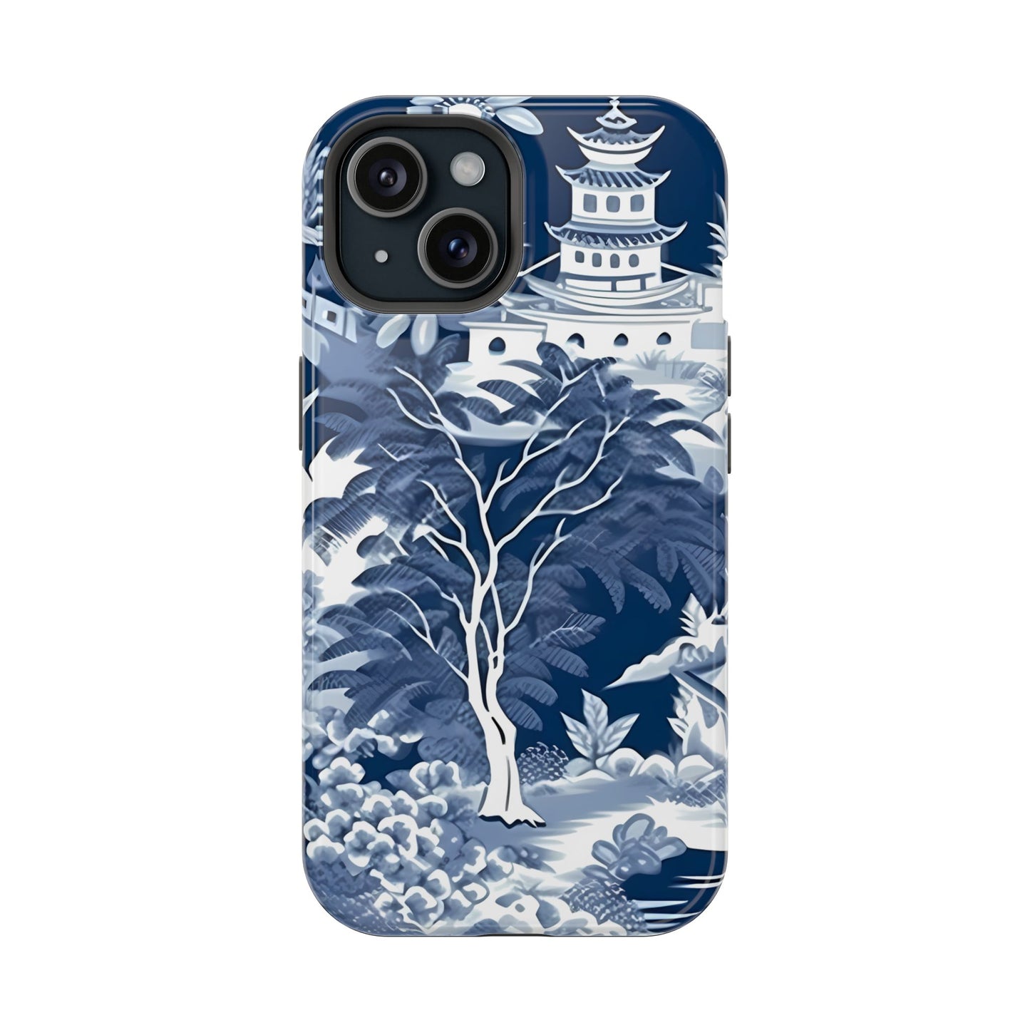Elegant Blue Landscape Phone Case