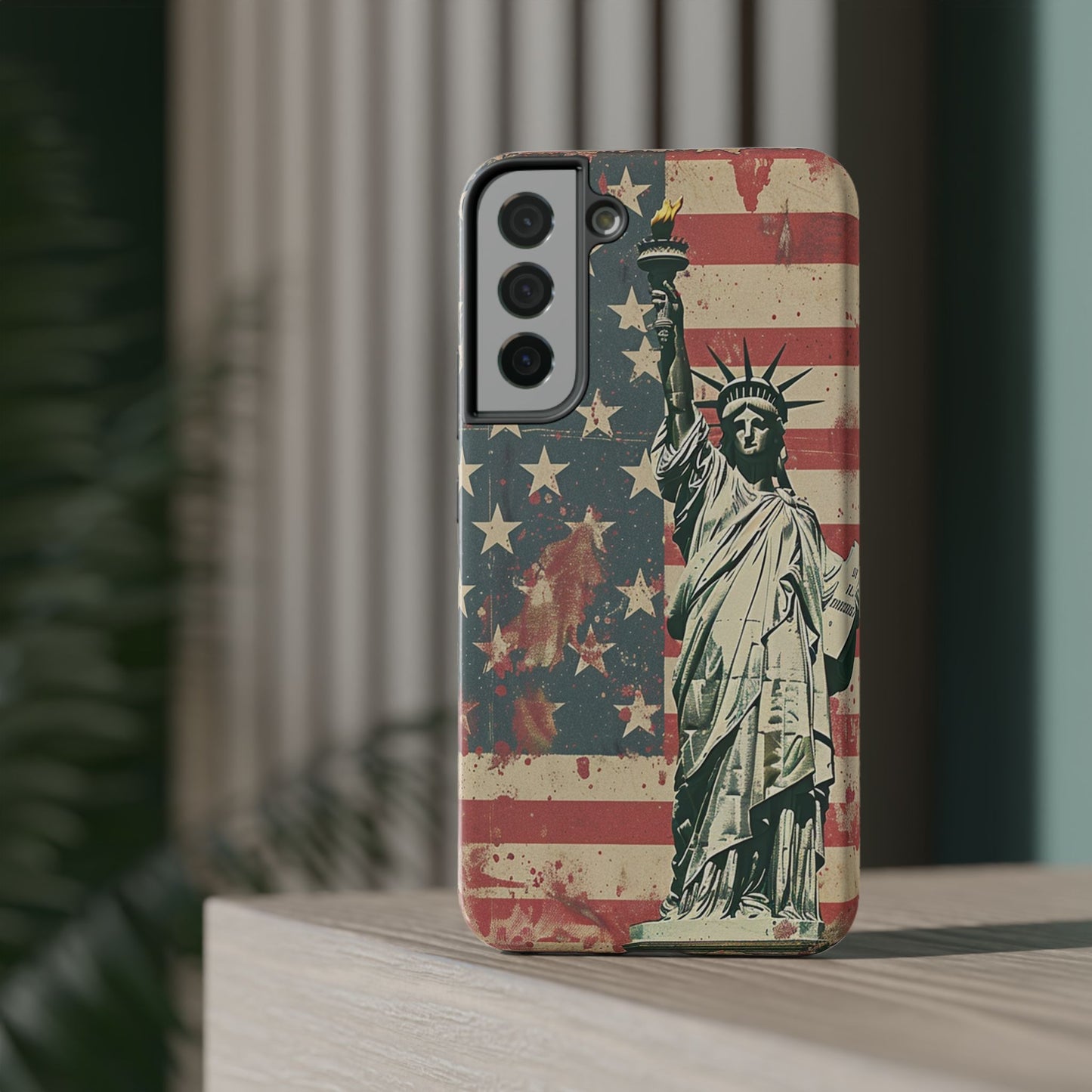 Liberty-Inspired Phone Case - Patriotic Design