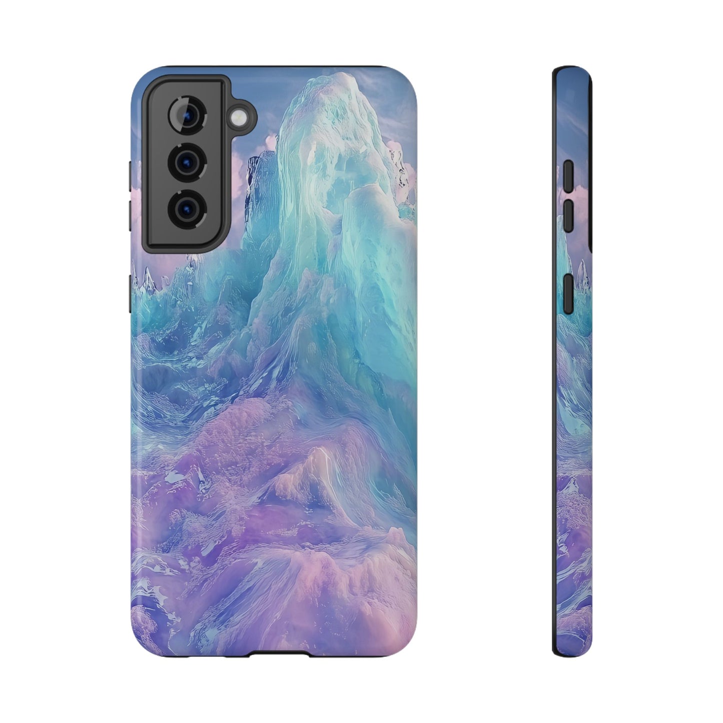 Phone Case - Colorful Abstract Waves Design