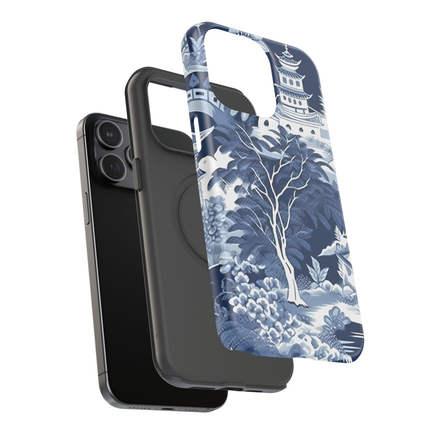 Elegant Blue Landscape Phone Case