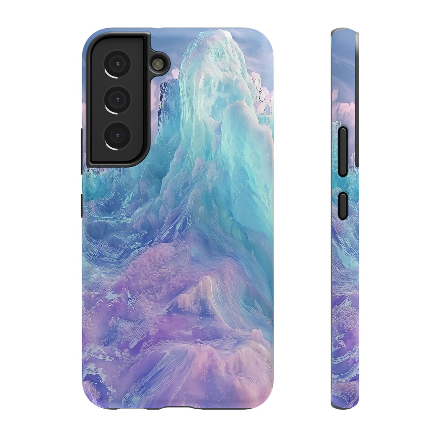 Phone Case - Colorful Abstract Waves Design