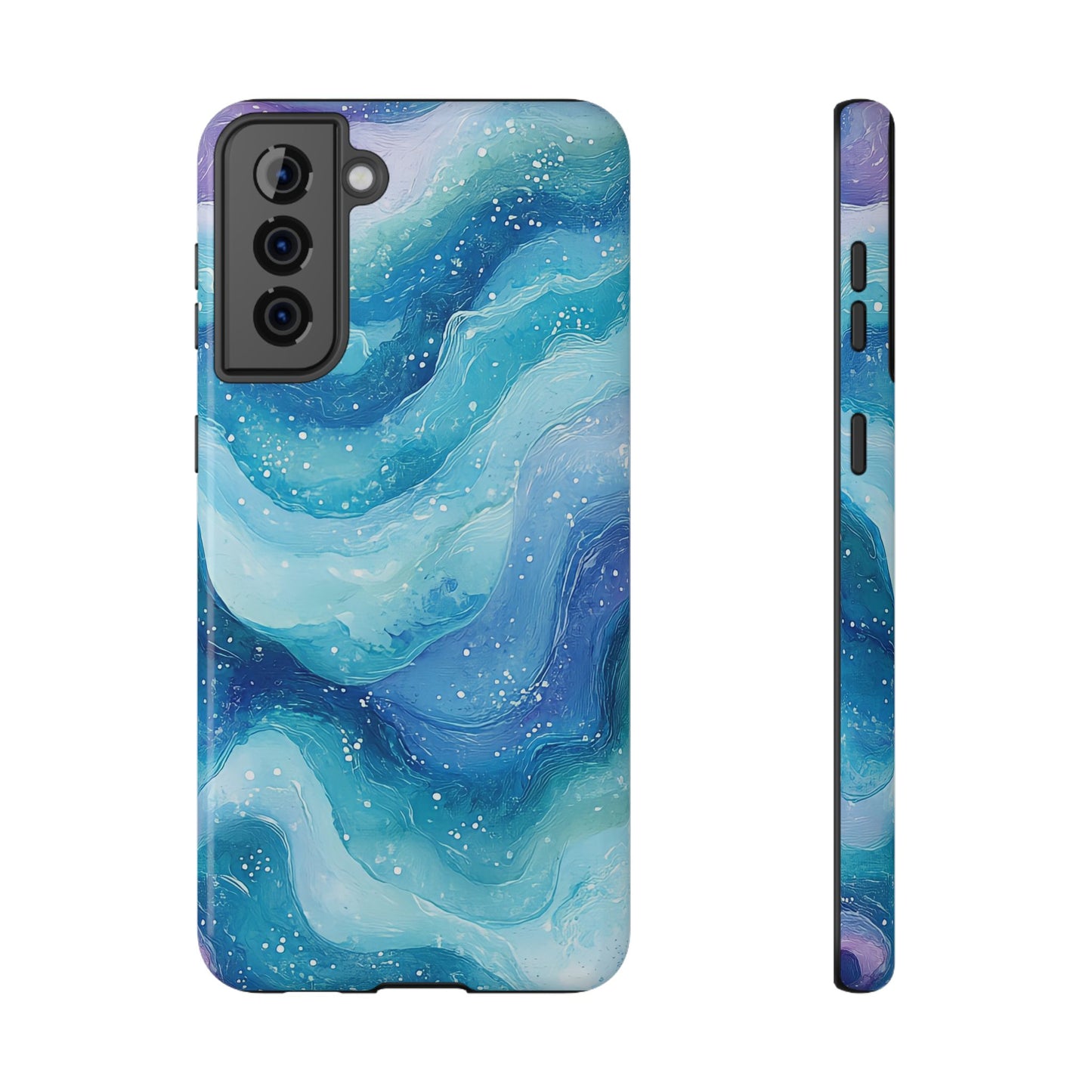 Ocean Wave Impact-Resistant Phone Case - Stylish and Durable Design