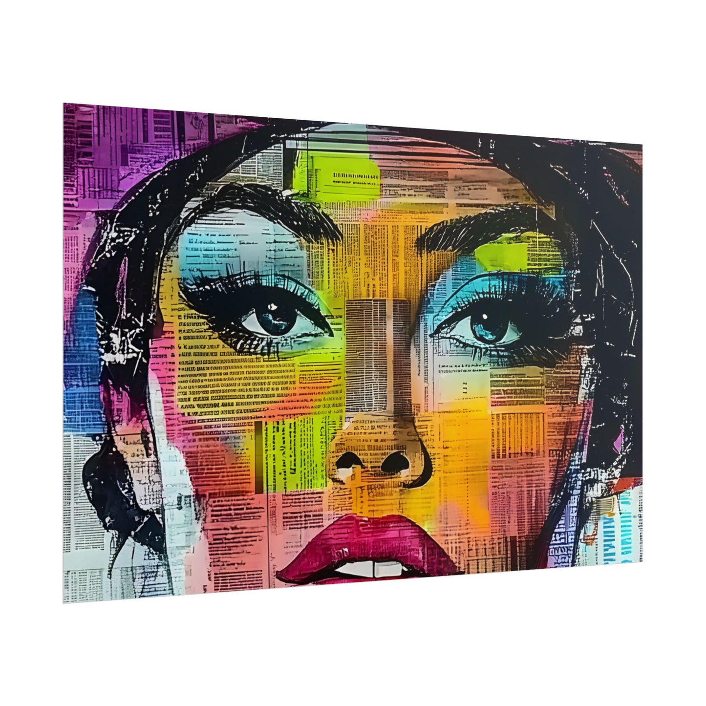 Retro Pop Culture Woman 9 - Wall Art, Retro Art