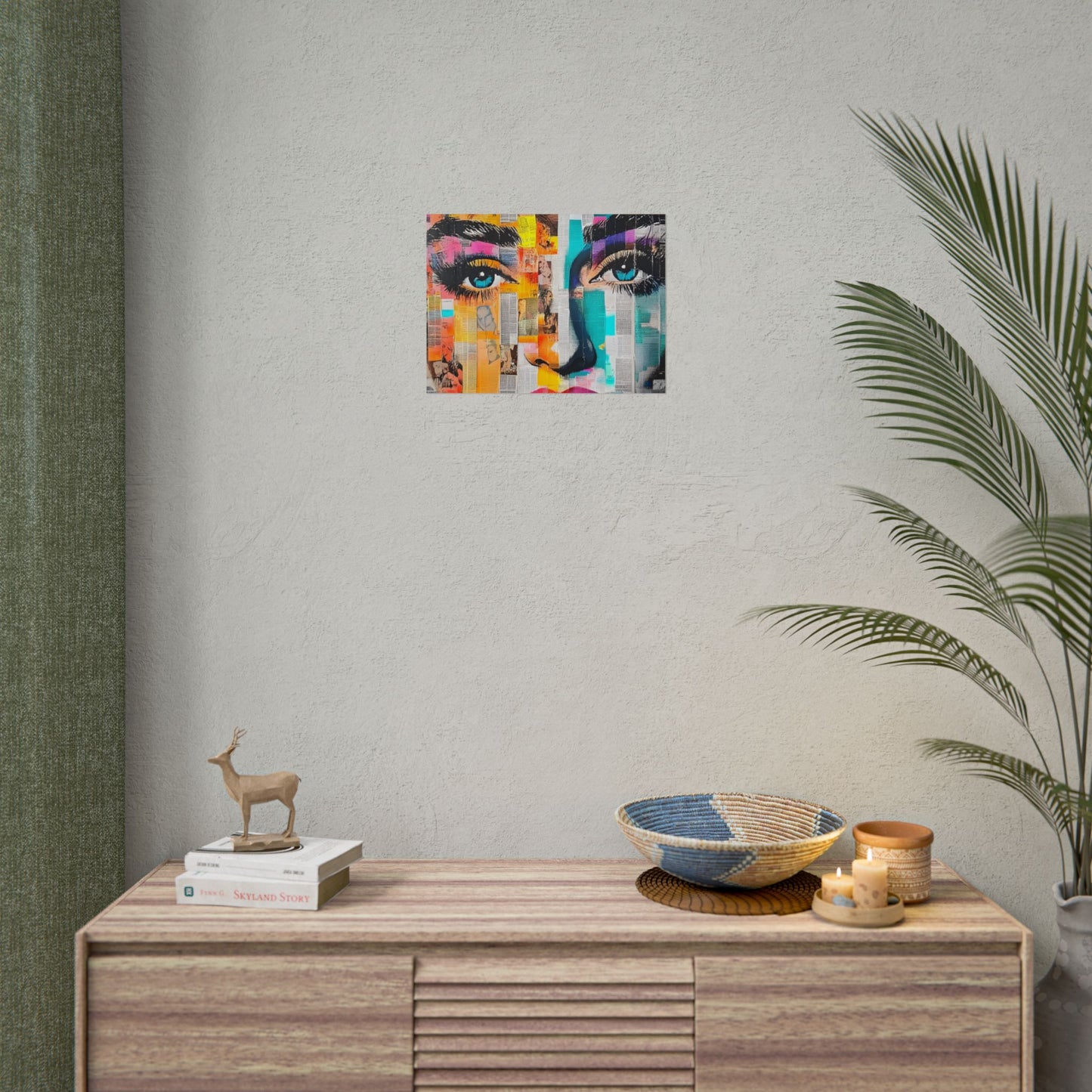 Retro Pop Culture Woman 6-Vibrant Art Wall Decor