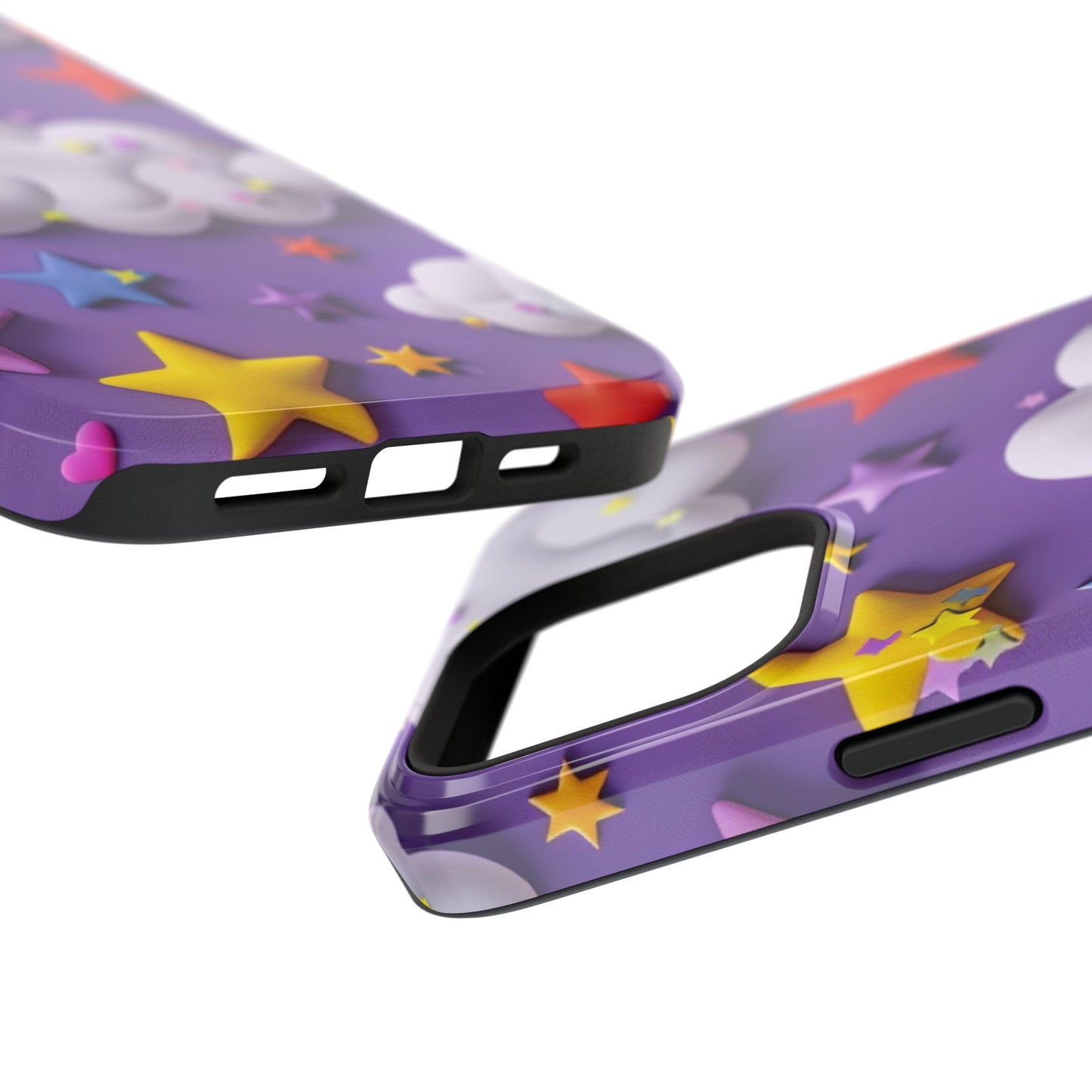 Colorful Cloud & Star Phone Case