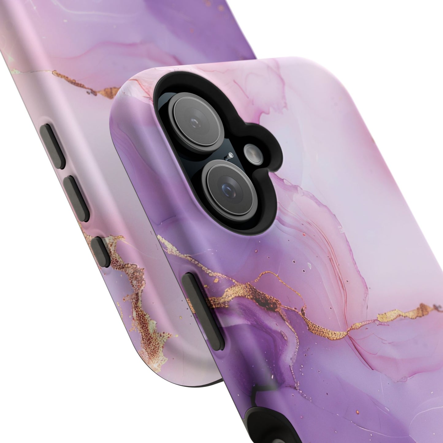 Elegant Purple Marble iPhone Case