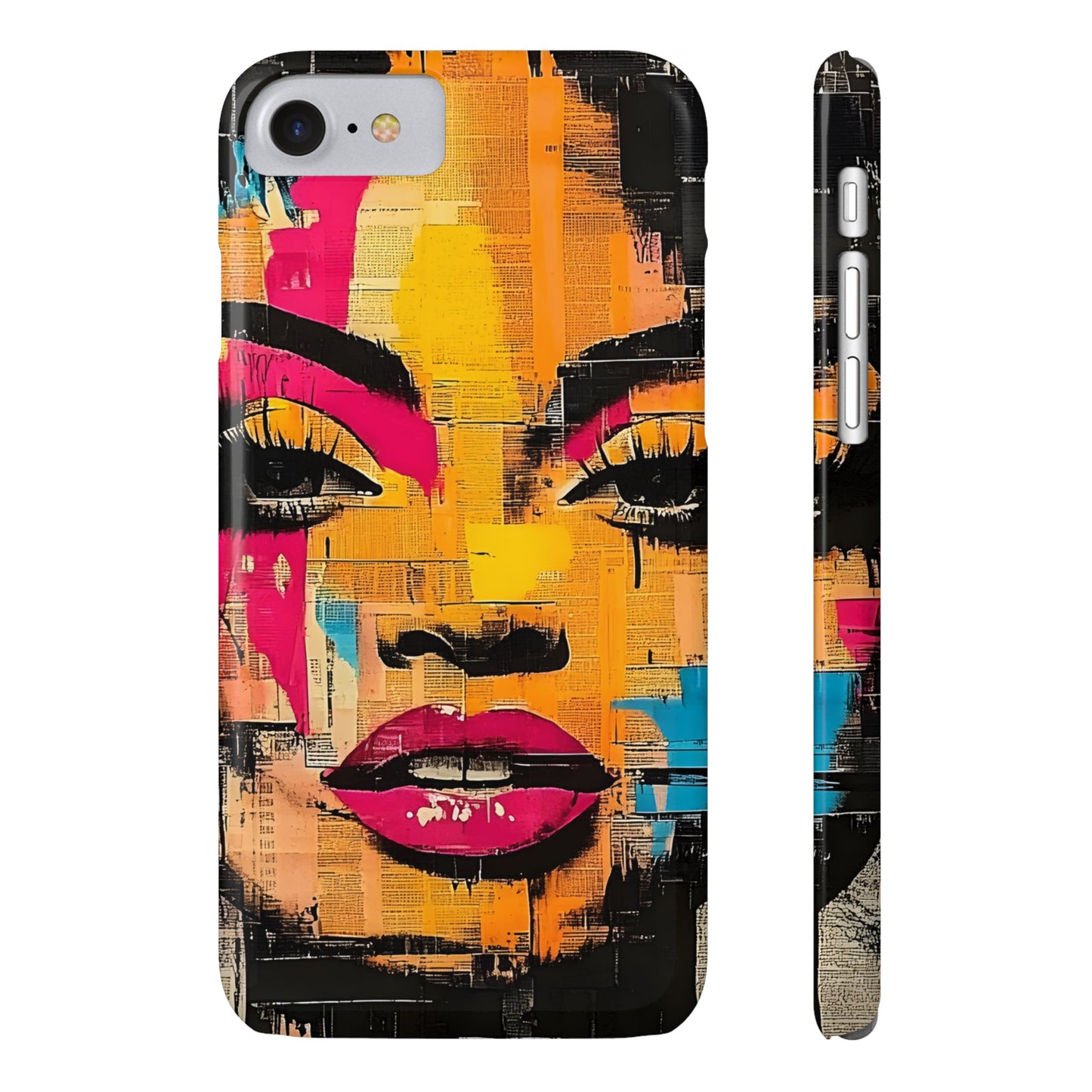 Retro Pop Culture Woman 1 - Phone Case