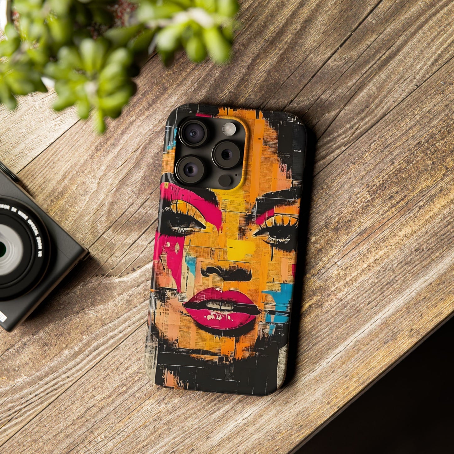 Retro Pop Culture Woman 1 - Phone Case
