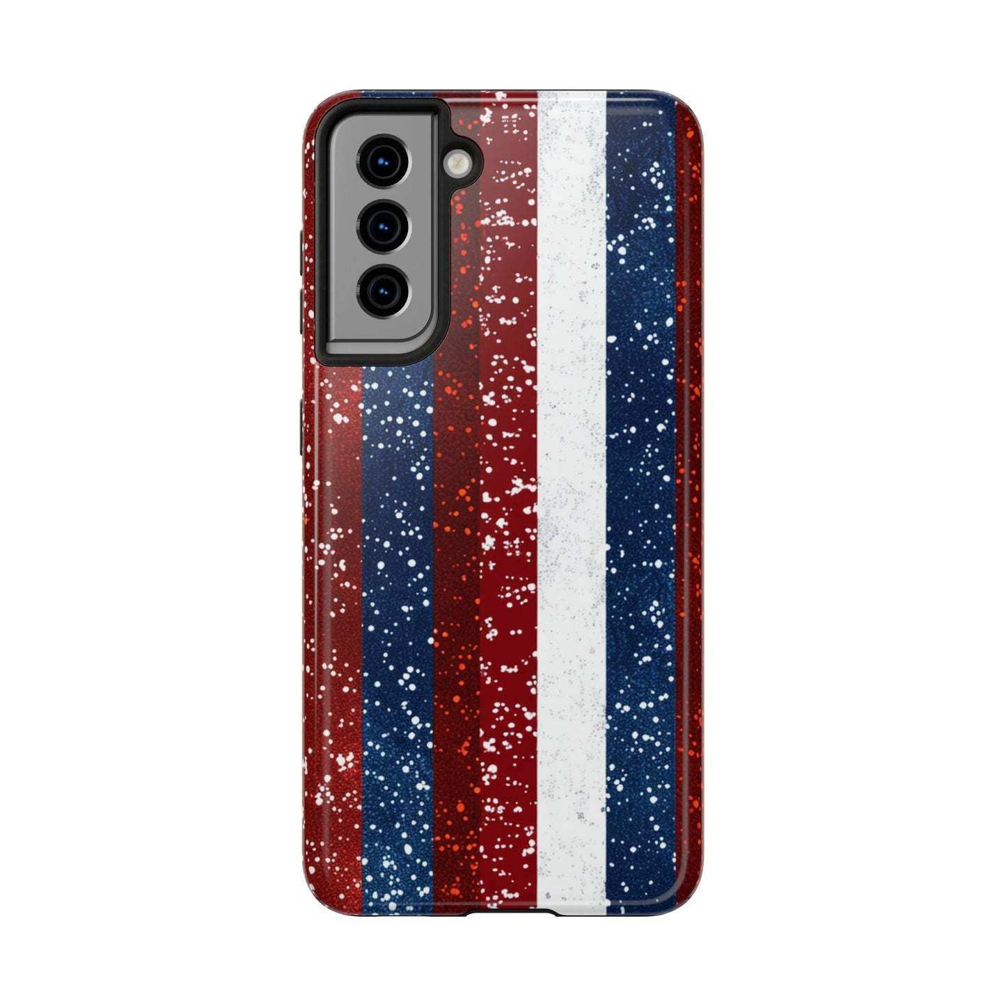 Patriotic Glitter Tough Phone Case