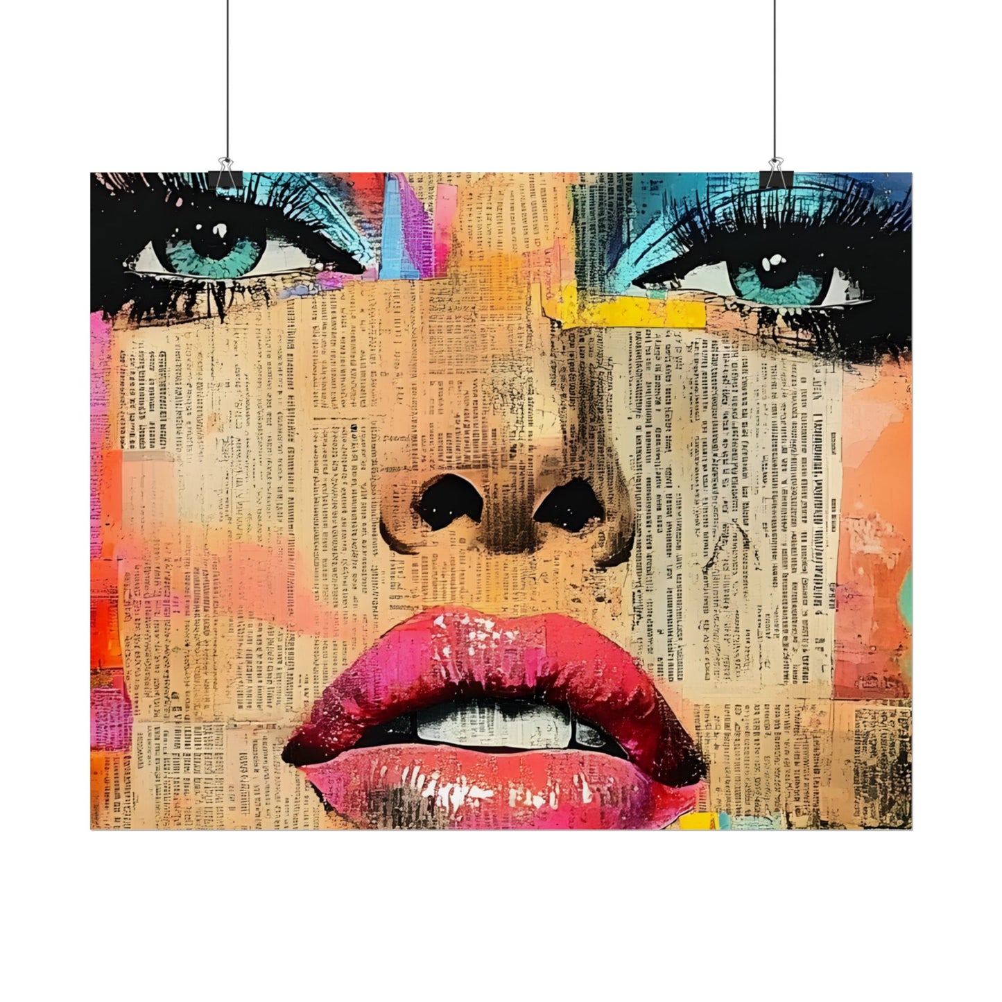Retro Pop Culture Woman 12 , wall art, Art lovers poster