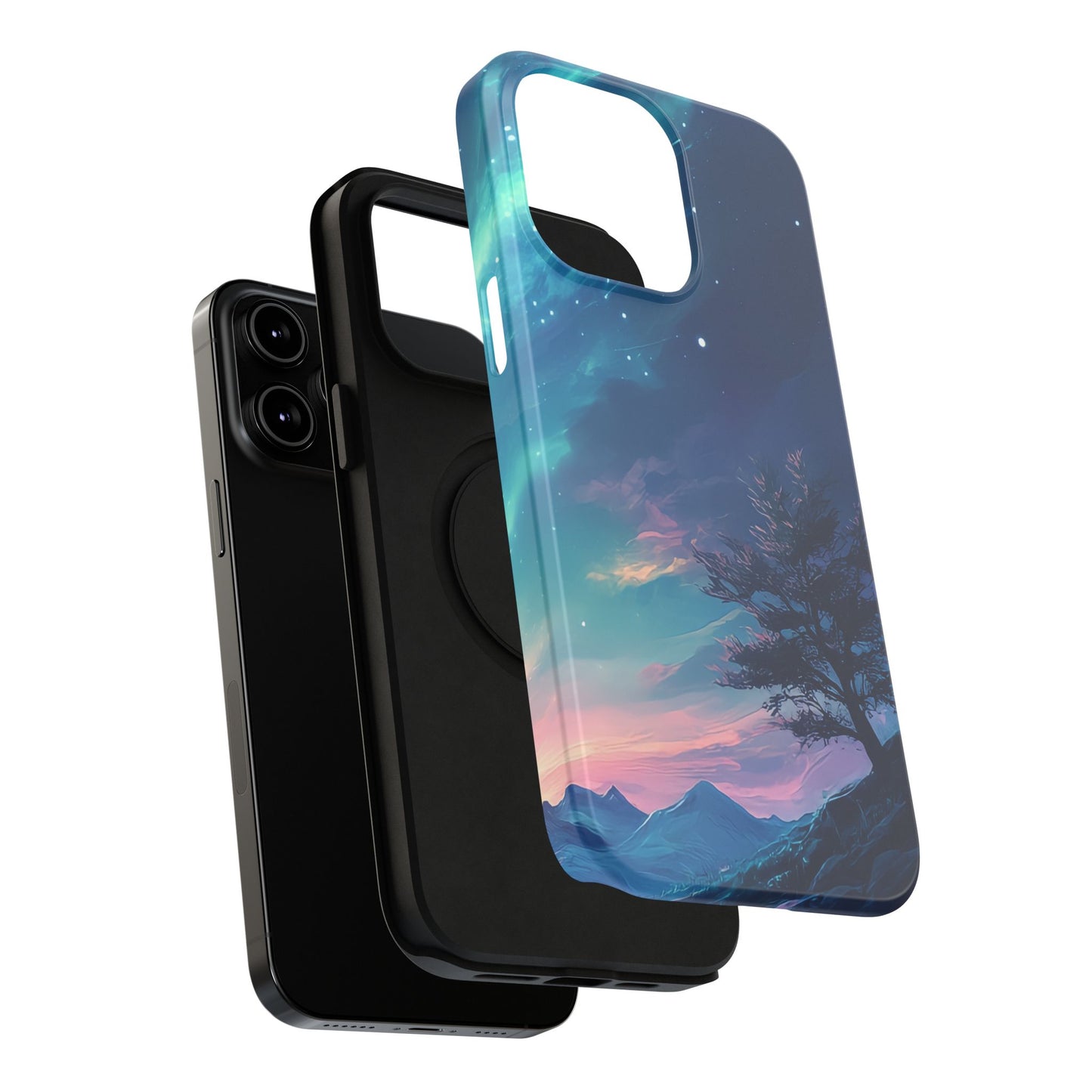 Stunning Galaxy Tree Impact-Resistant Phone Case