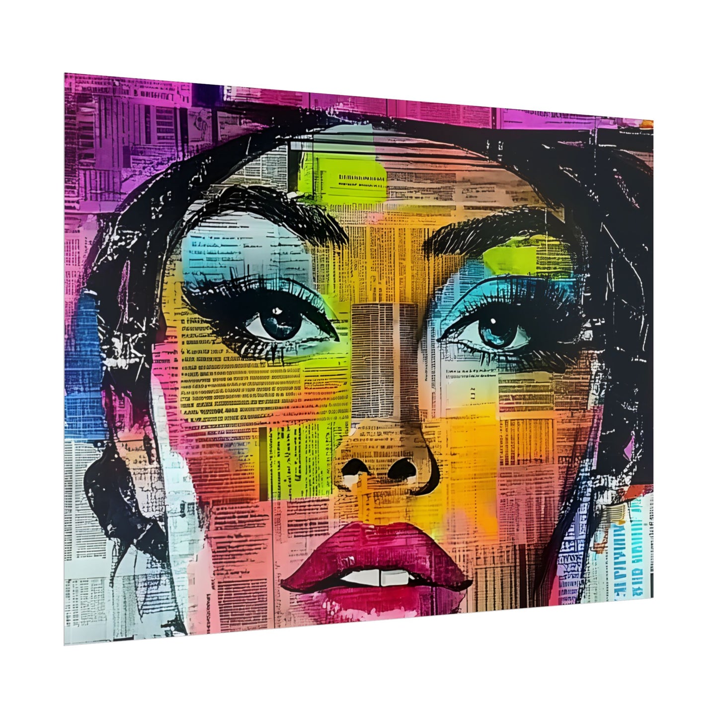 Retro Pop Culture Woman 9 - Wall Art, Retro Art