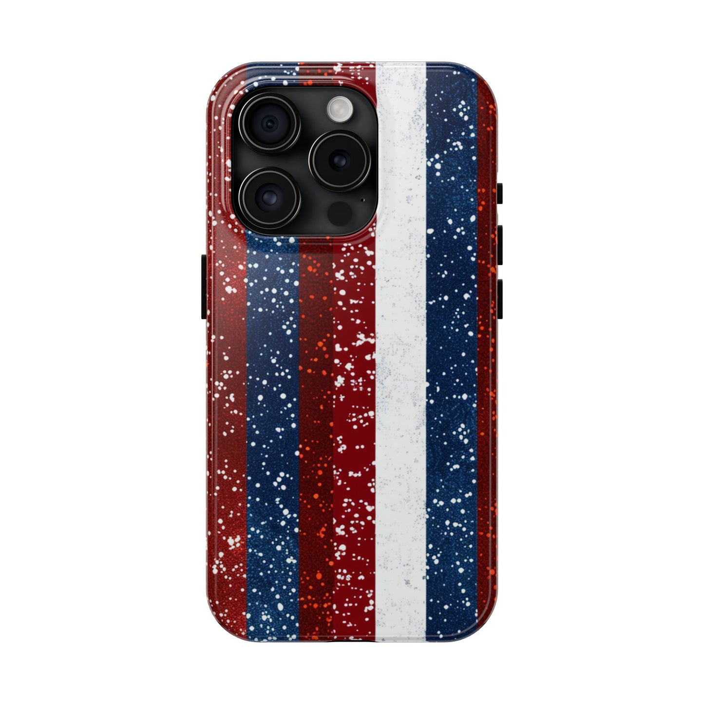 Patriotic Glitter Tough Phone Case