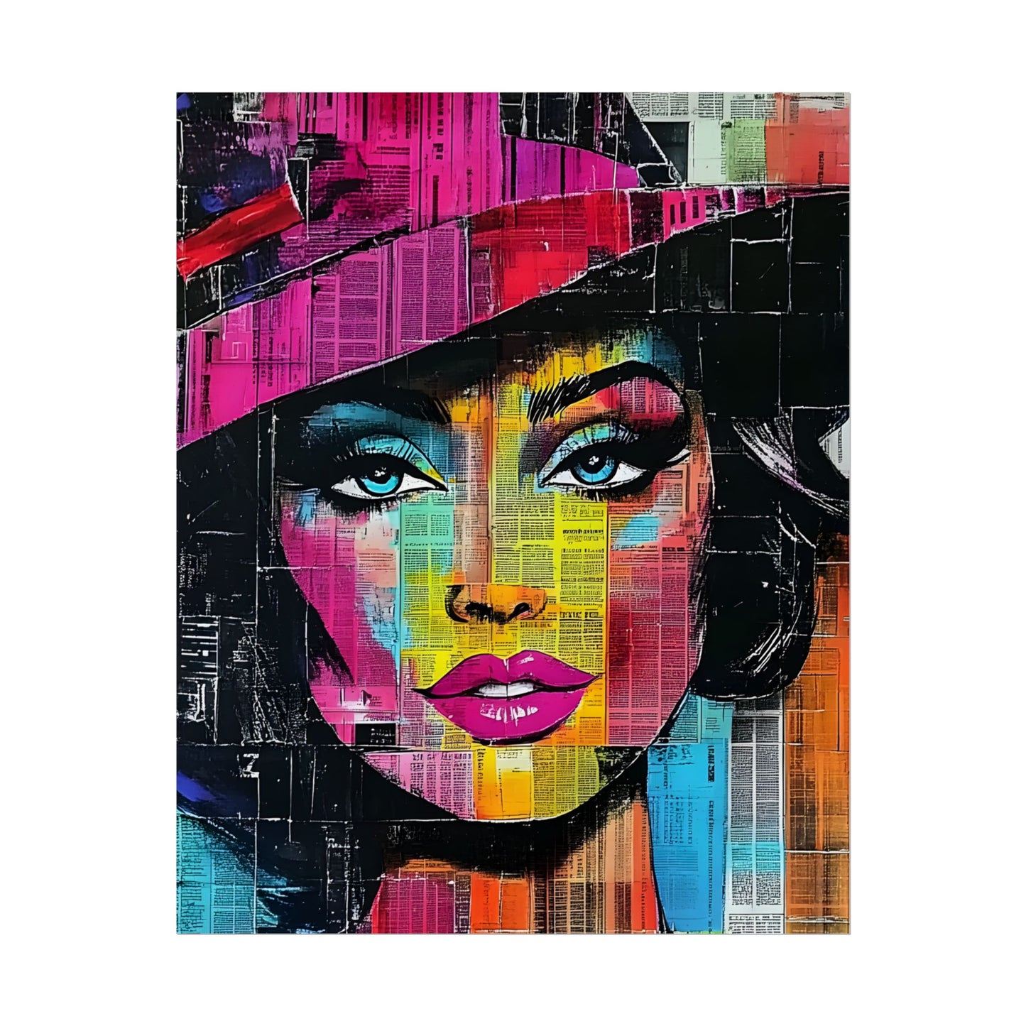 Poster Print Retro Pop Culture Woman 10