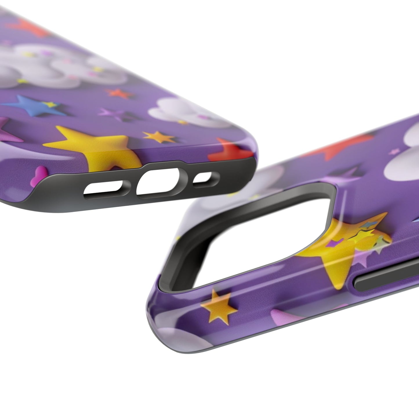 Colorful Cloud & Star Phone Case