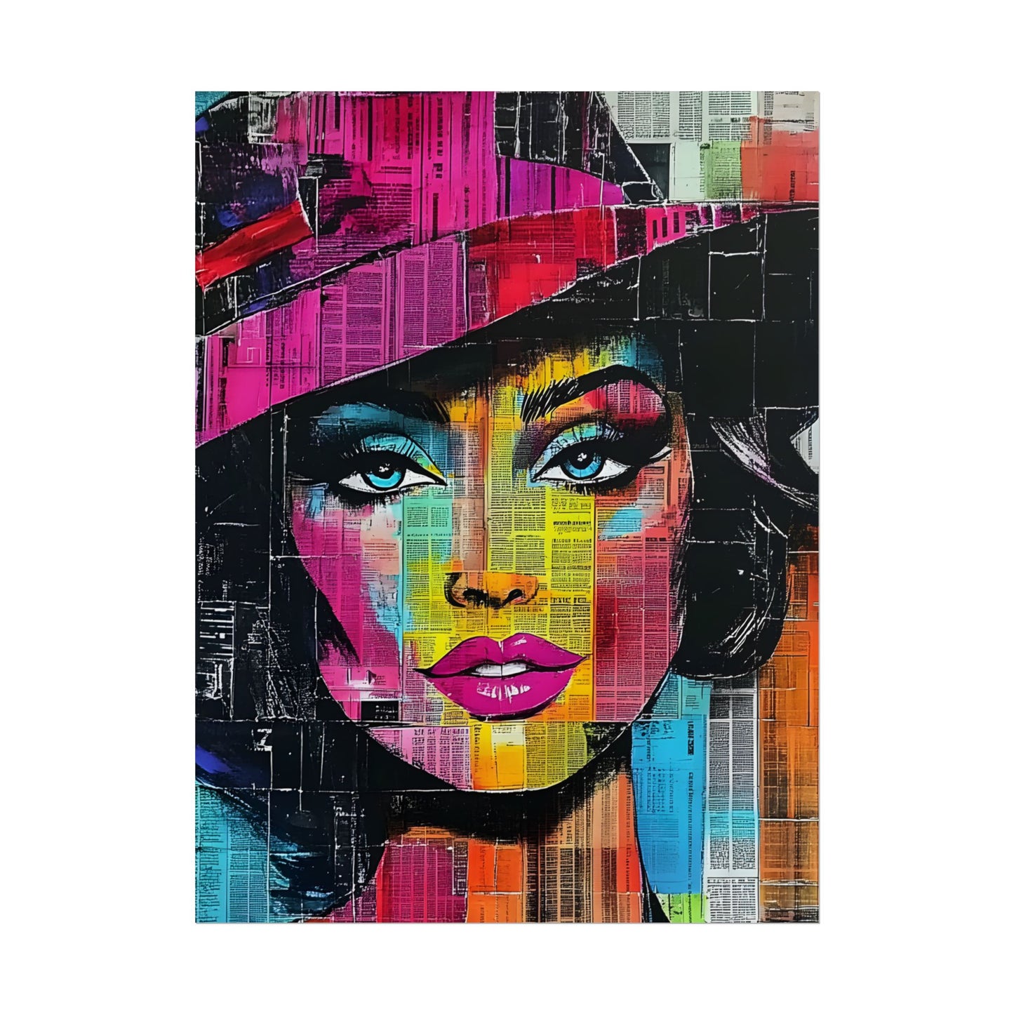 Poster Print Retro Pop Culture Woman 10