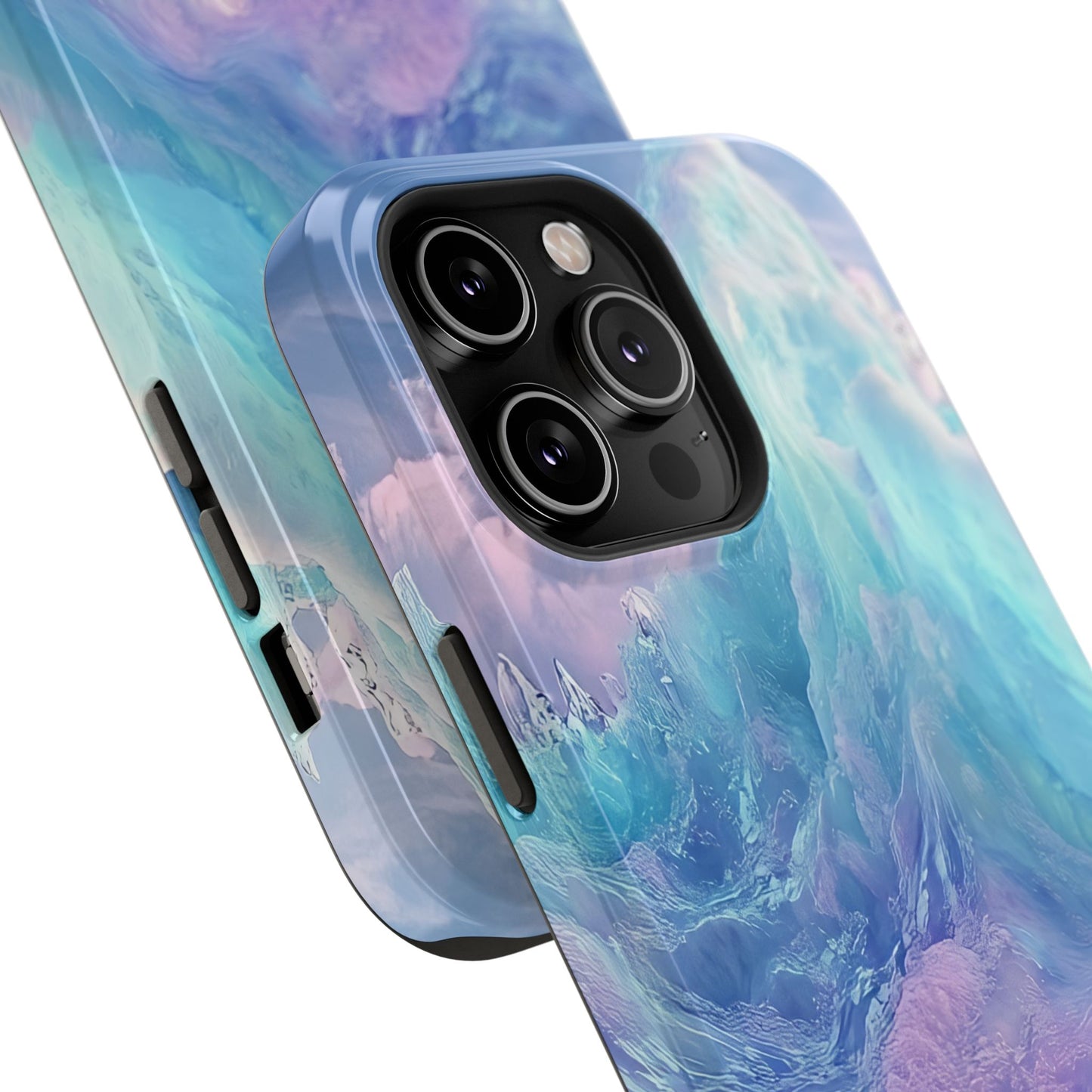 Phone Case - Colorful Abstract Waves Design