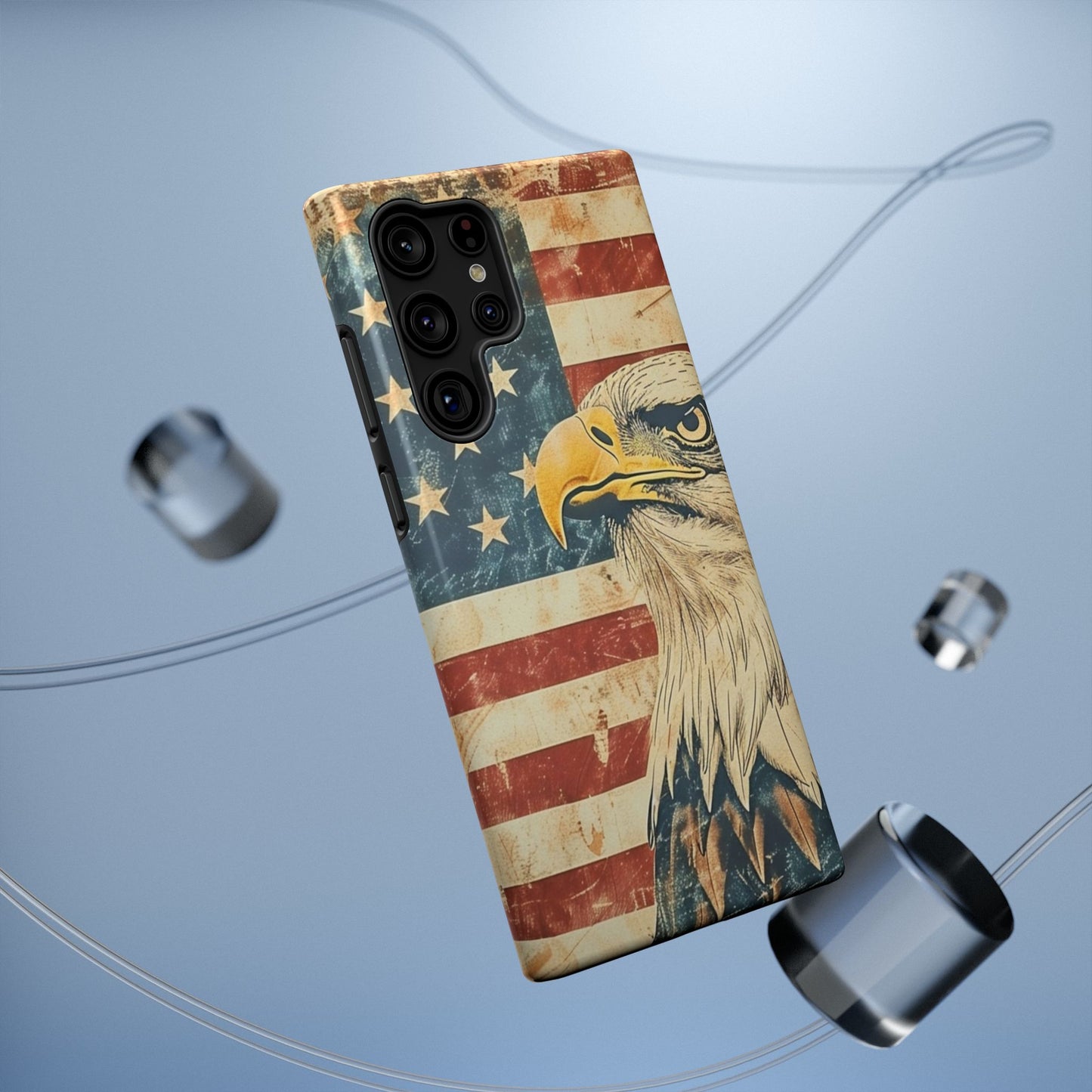 Eagle American Flag Phone Case