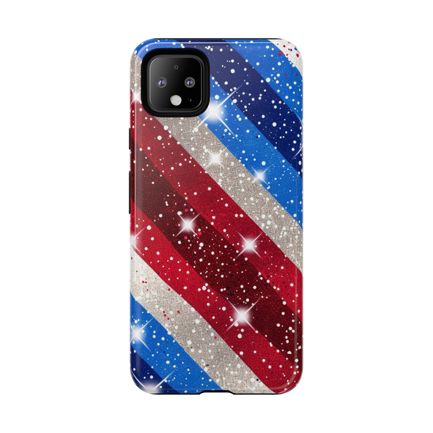 Glittery Patriotic Phone Case - Tough Cases