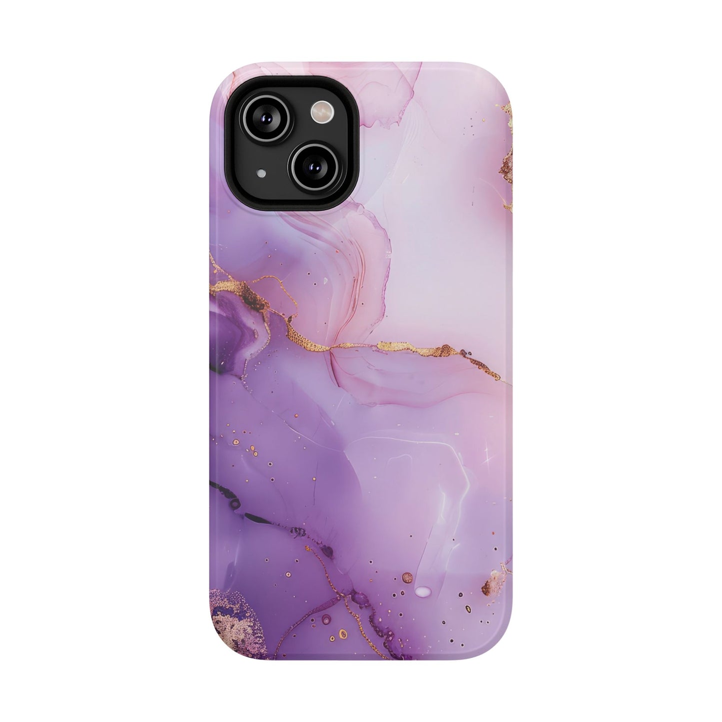 Elegant Purple Marble iPhone Case