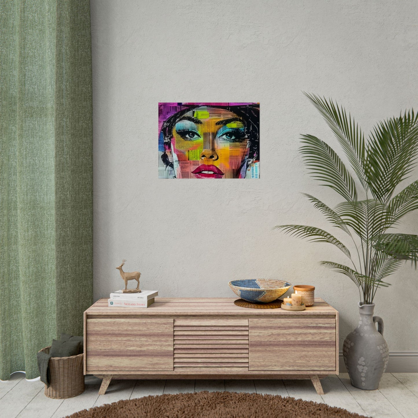 Retro Pop Culture Woman 9 - Wall Art, Retro Art