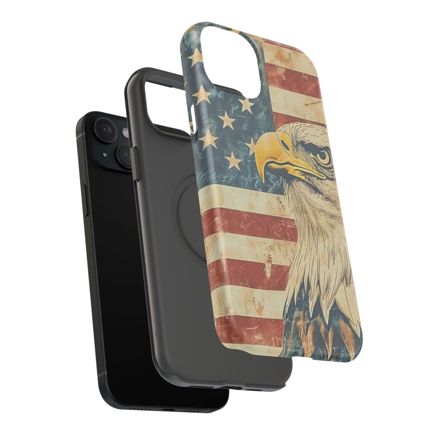 Eagle American Flag Phone Case