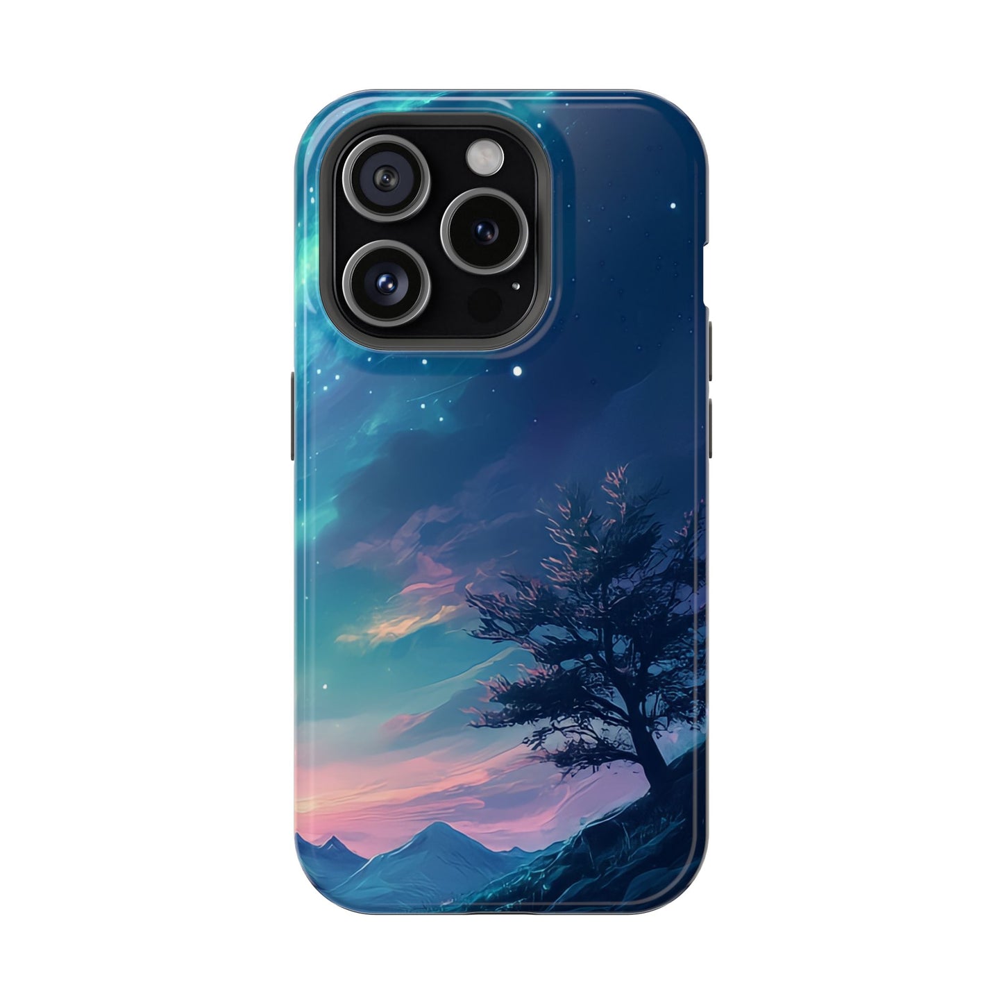Stunning Galaxy Tree Impact-Resistant Phone Case